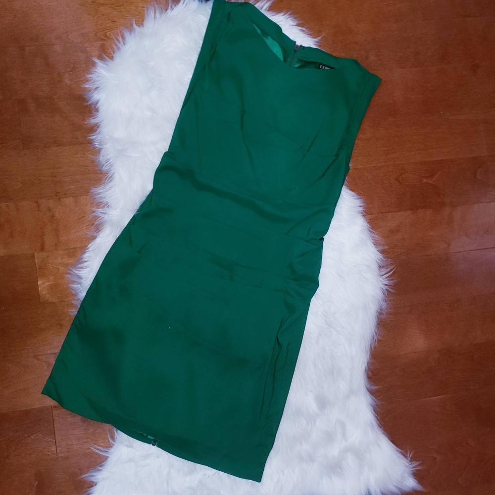 Green Express Cocktail Dress